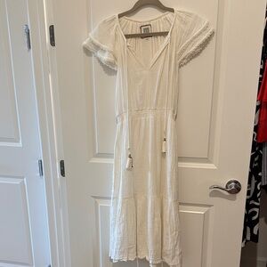 Bell Cream Midi Dress Size XS